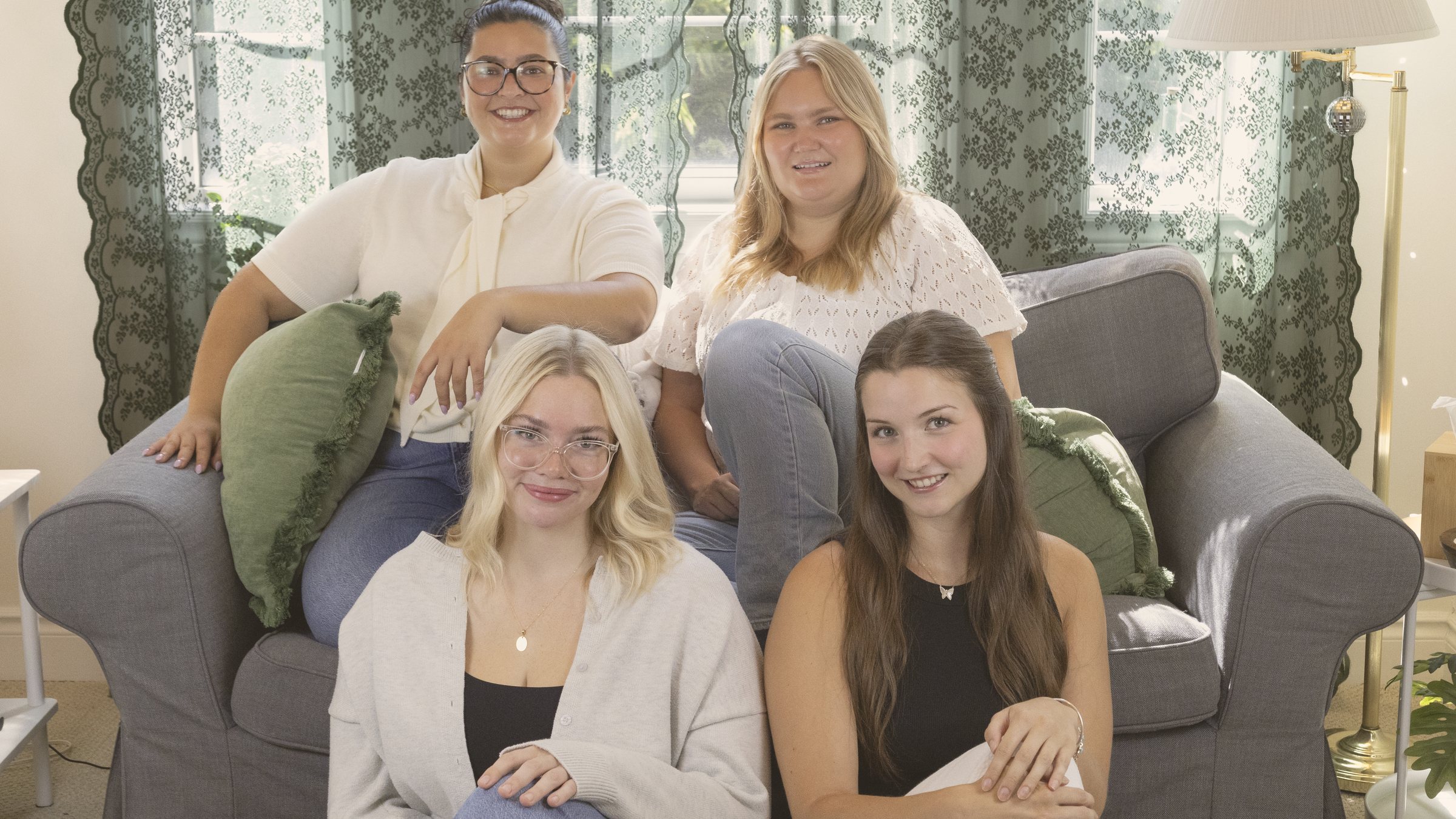 Heart of Oak Psychotherapy therapists Mairin, Michaela, Megan and Katarina in the Oakville office